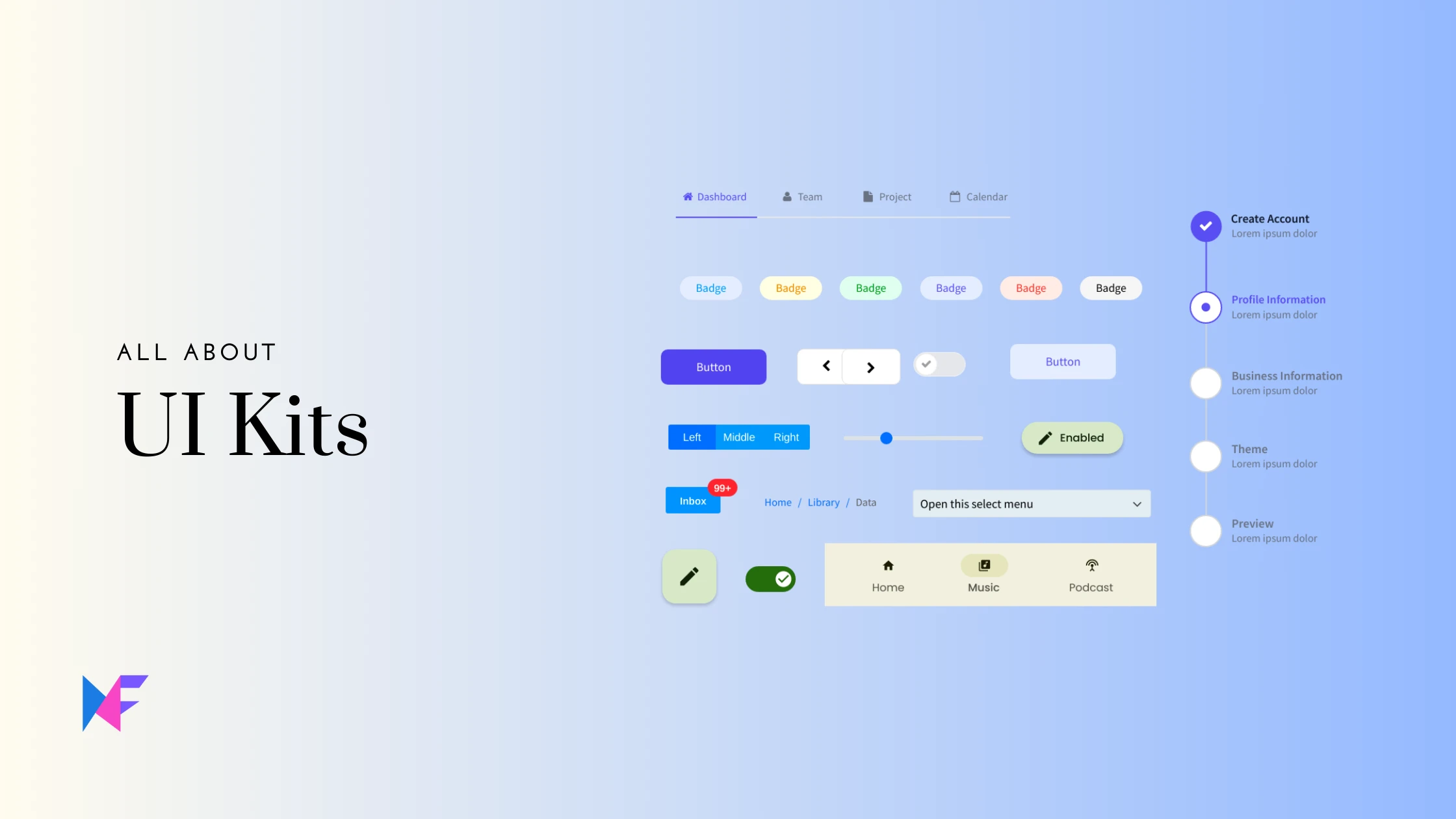 UI Kit In UI Design: A Complete Guide With Examples - MockFlow