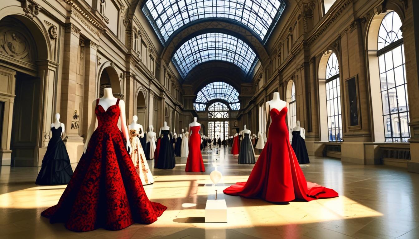 Louvre Hosts Its Inaugural Fashion Exhibition Showcasing Couture Masterpieces – VCG