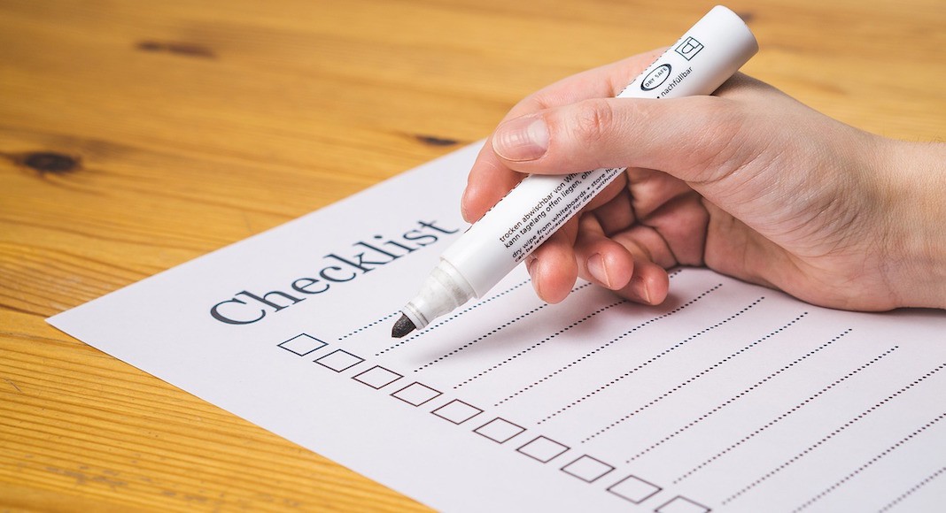 Checklist: Lista De Cosas Imprescindibles Para Tener En Cuenta