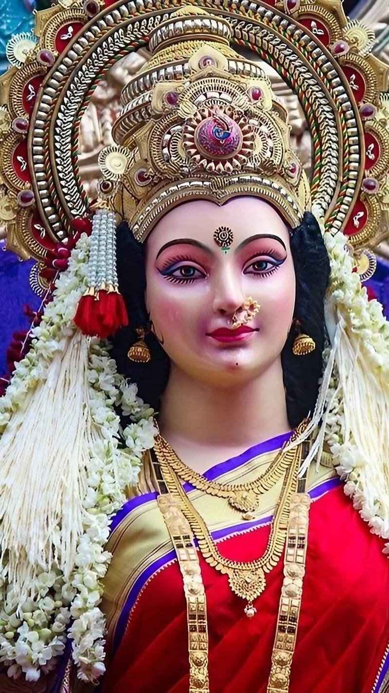 Top 999+ Wallpaper Beautiful Durga Maa Images – Amazing Collection Wallpaper Beautiful Durga Maa...