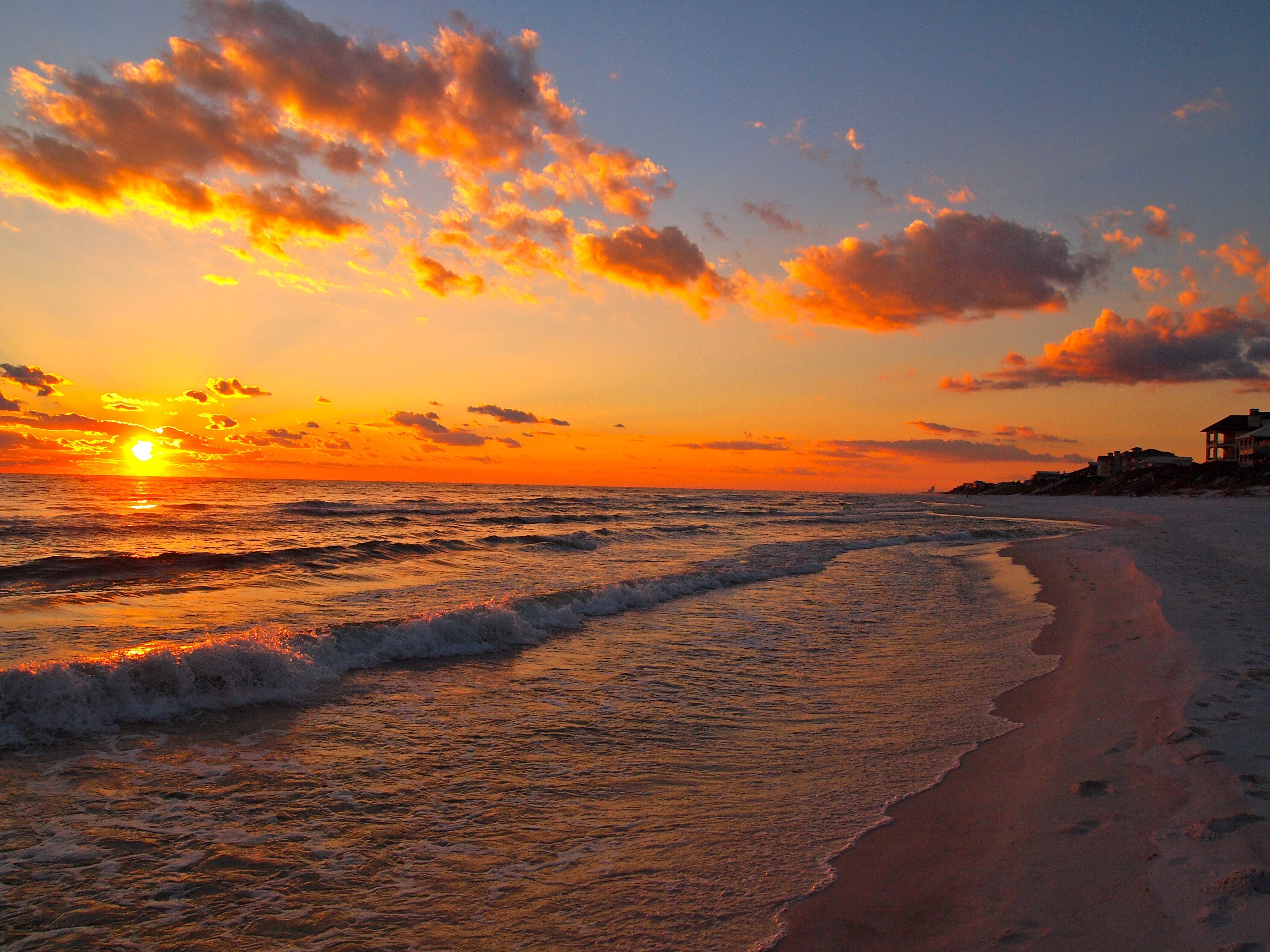 Beach Sunset Wallpapers On WallpaperDog