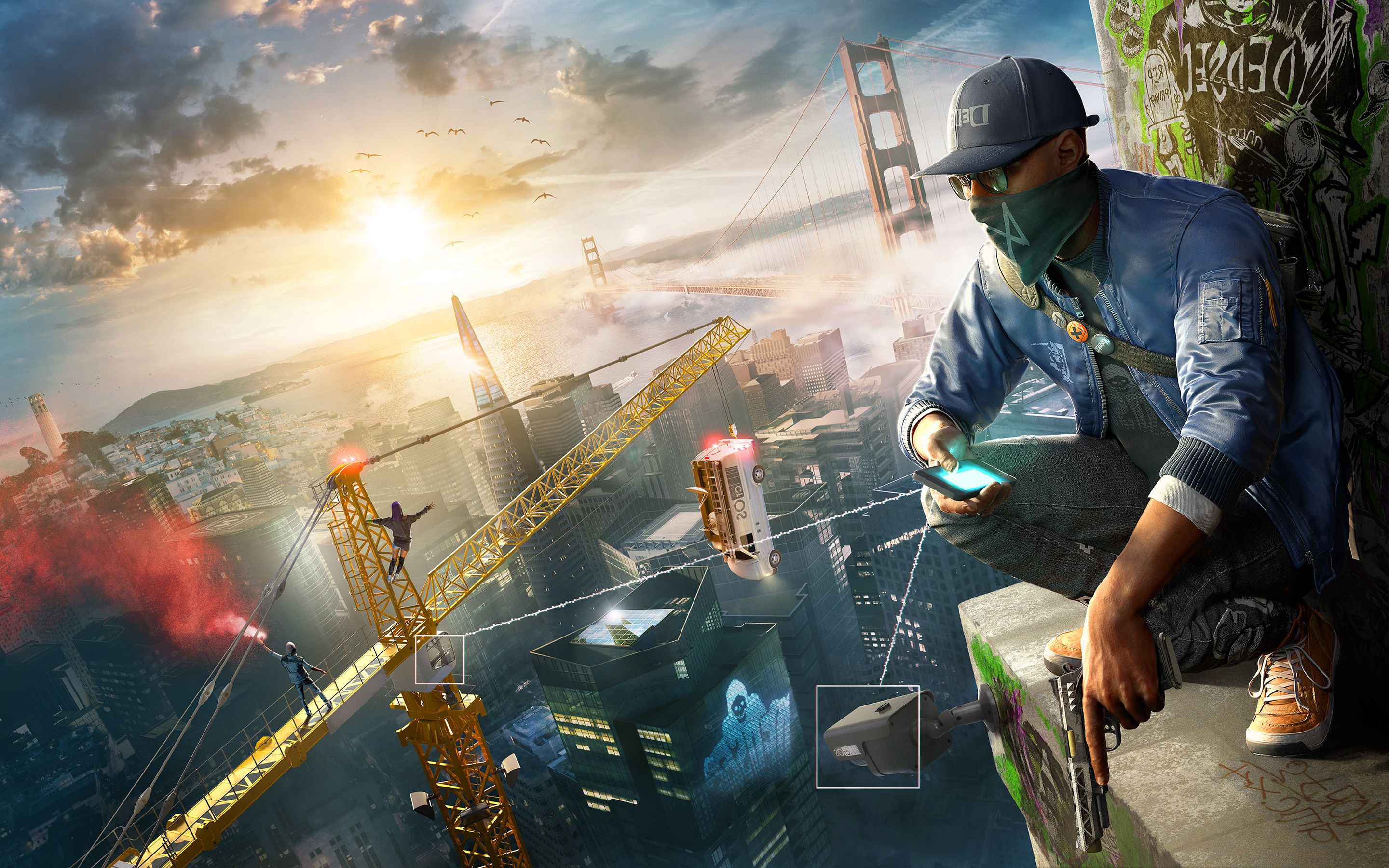 Watch Dogs 2 Wallpaper 4K PC