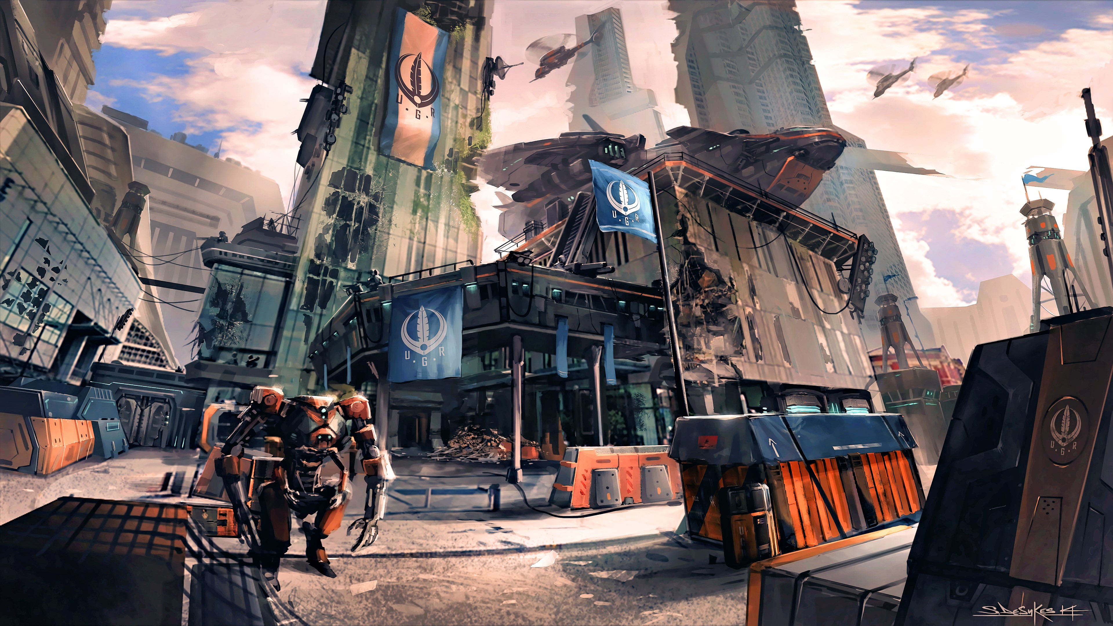 Science Fiction, Digital Art, Concept Art, Artwork, Futuristic, Fantasy Art, Fan Art, 3D, CGI...