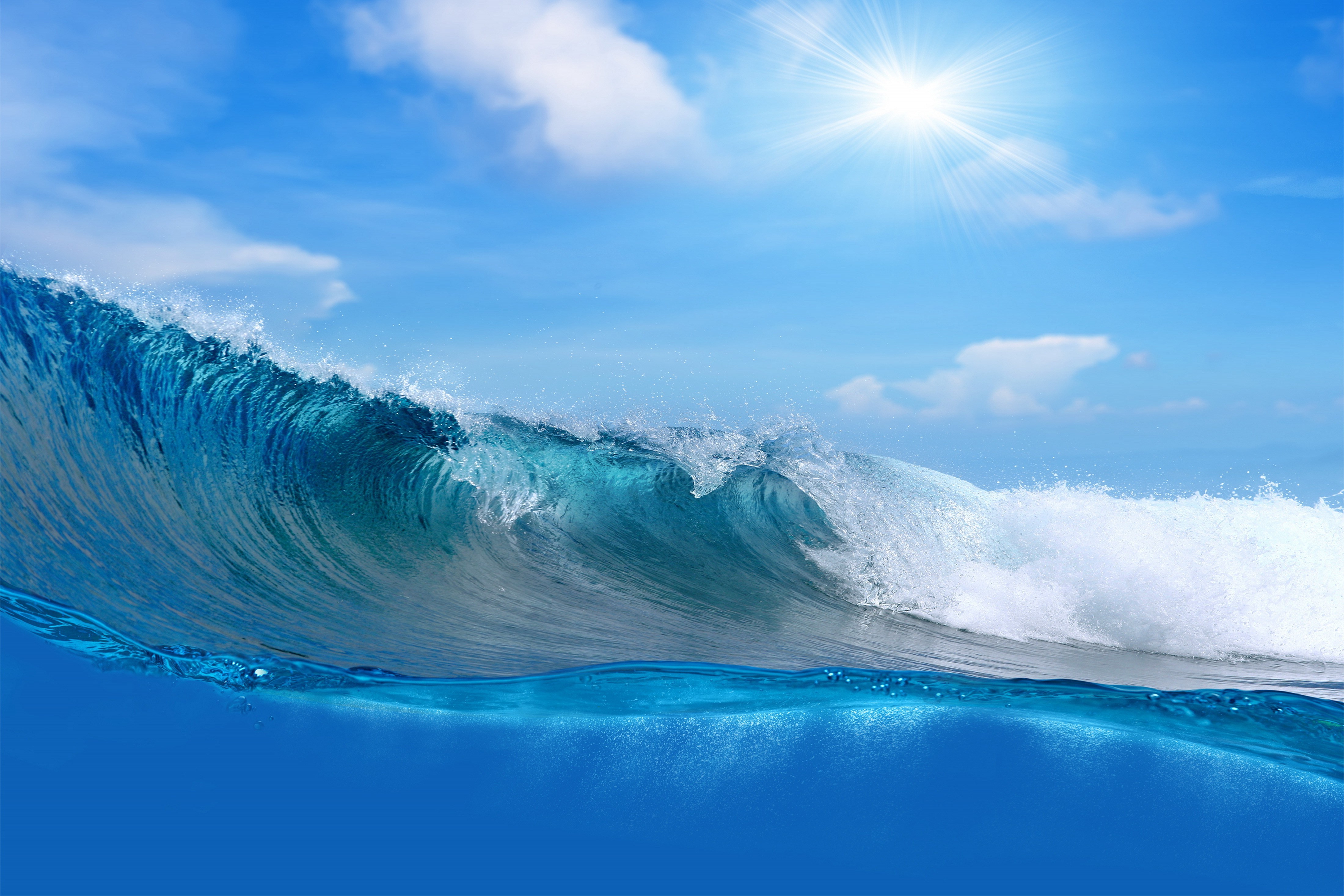 sea, Nature, Waves Wallpapers HD / Desktop and Mobile Backgrounds