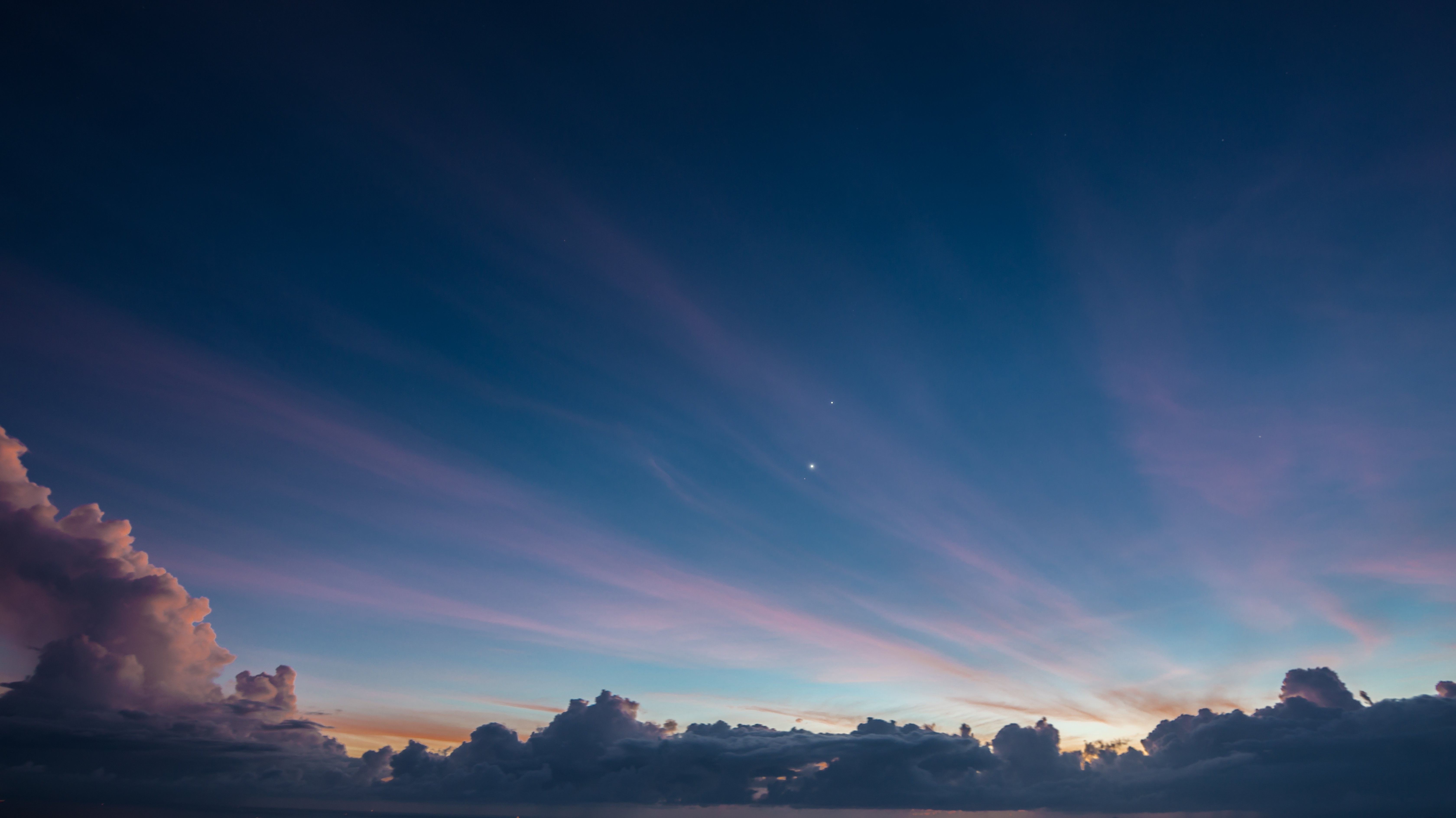 landscape, Sky, Blue, Evening, Clouds Wallpapers HD / Desktop and Mobile Backgrounds