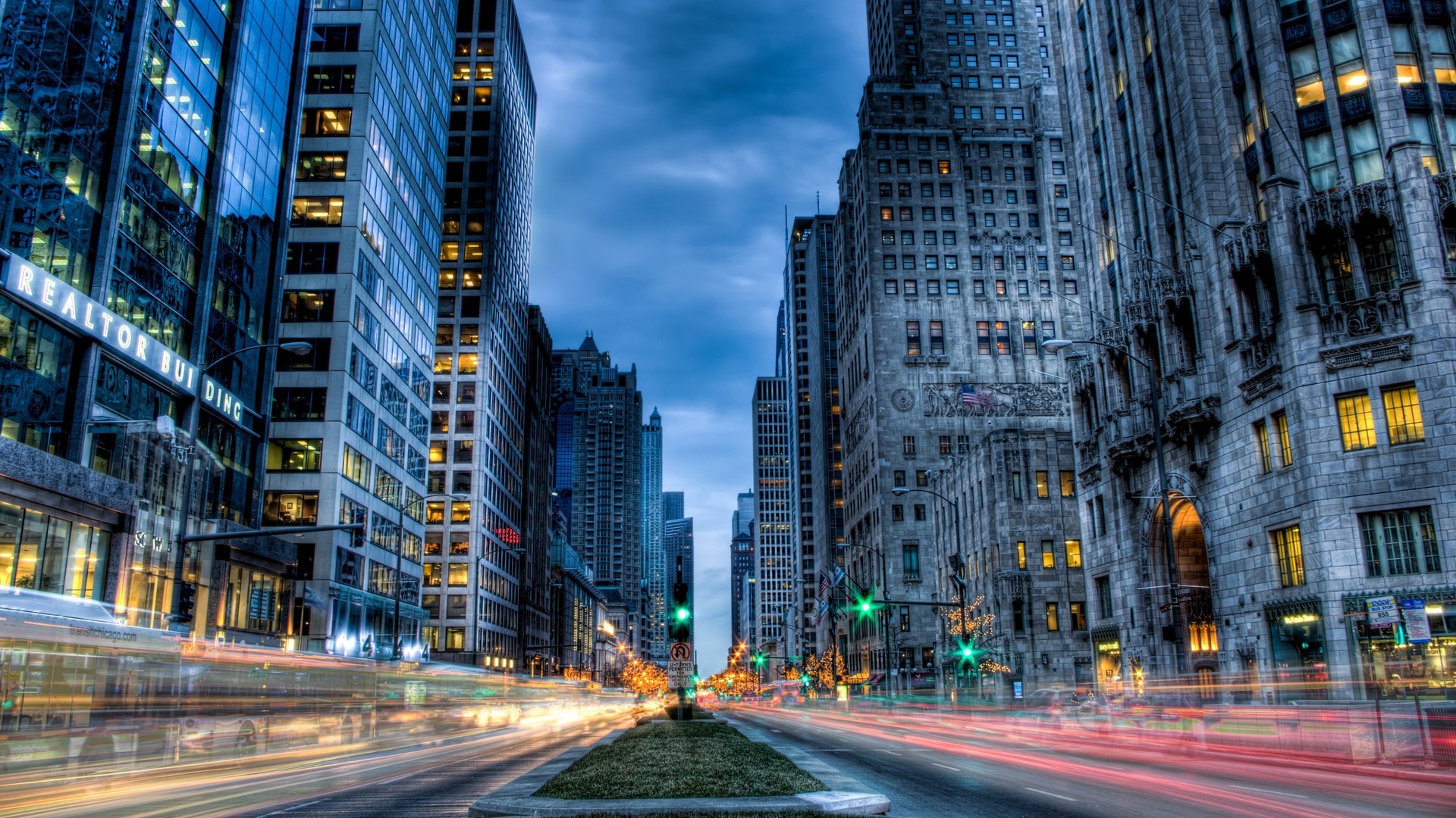 cityscape, Building, HDR, Long Exposure, Chicago Wallpapers HD / Desktop and Mobile Backgrounds