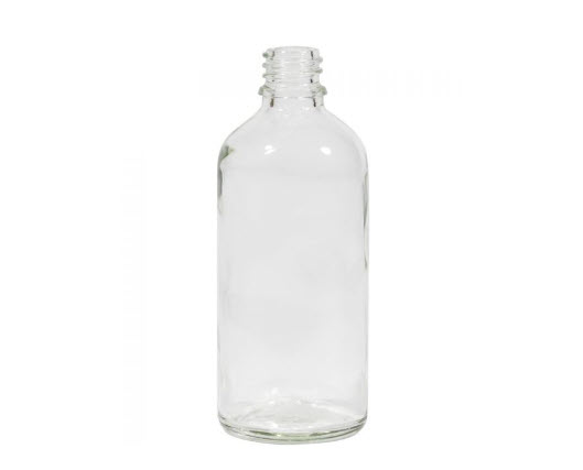 100 Ml Glass Bottle With Lid - Wildlife Teats TAS