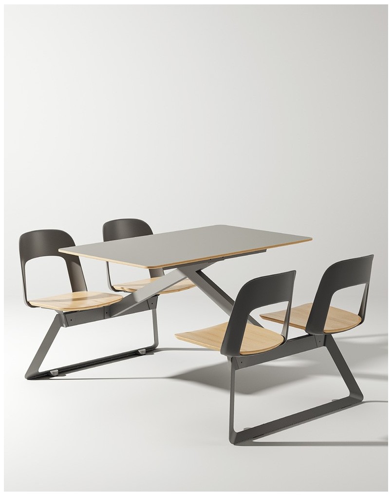 Feta Minimalist Four-Seater Dining Set | Workspace Saudi Arabia