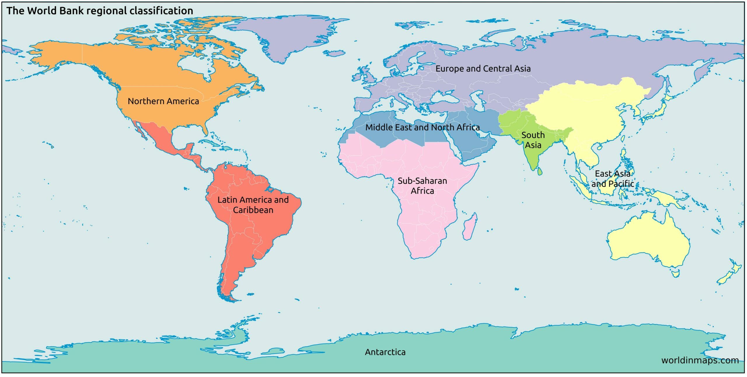 World Region Maps - Aurie Shaylyn