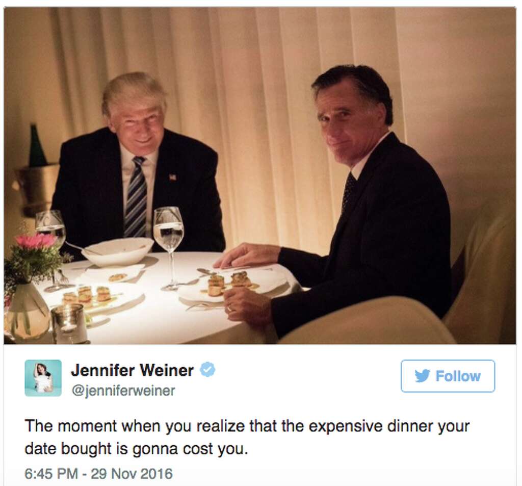 Progressive Charlestown: About that dinner date between Donald Trump and Mitt Romney