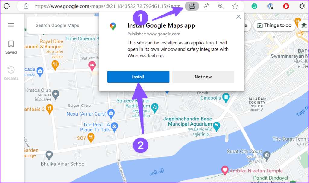 How to Use Google Maps on a Windows PC | Ahla Home