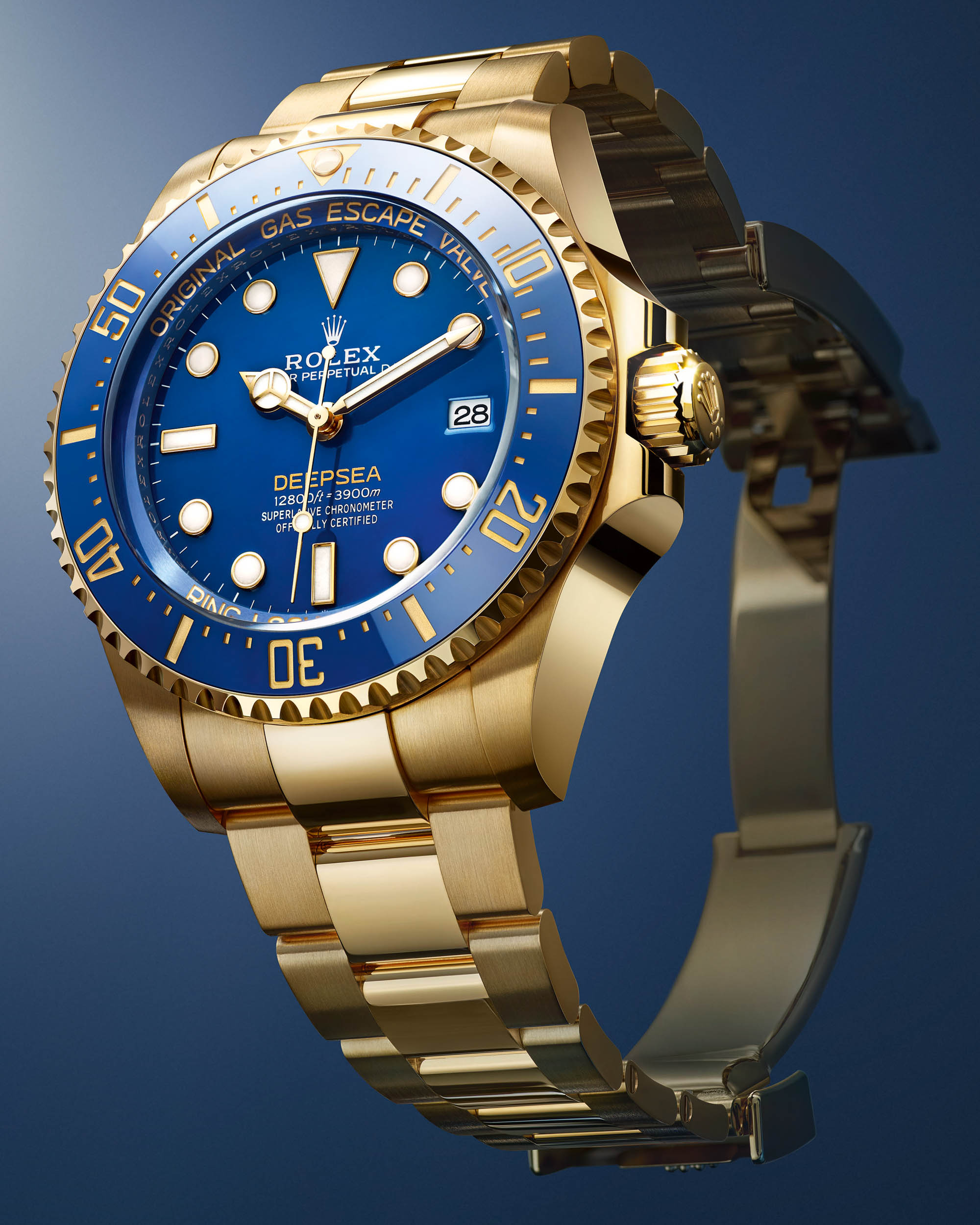 New Release: 2024 Rolex Deepsea Is A 322g Dive Watch In Yellow Gold | ABlogtoWatch