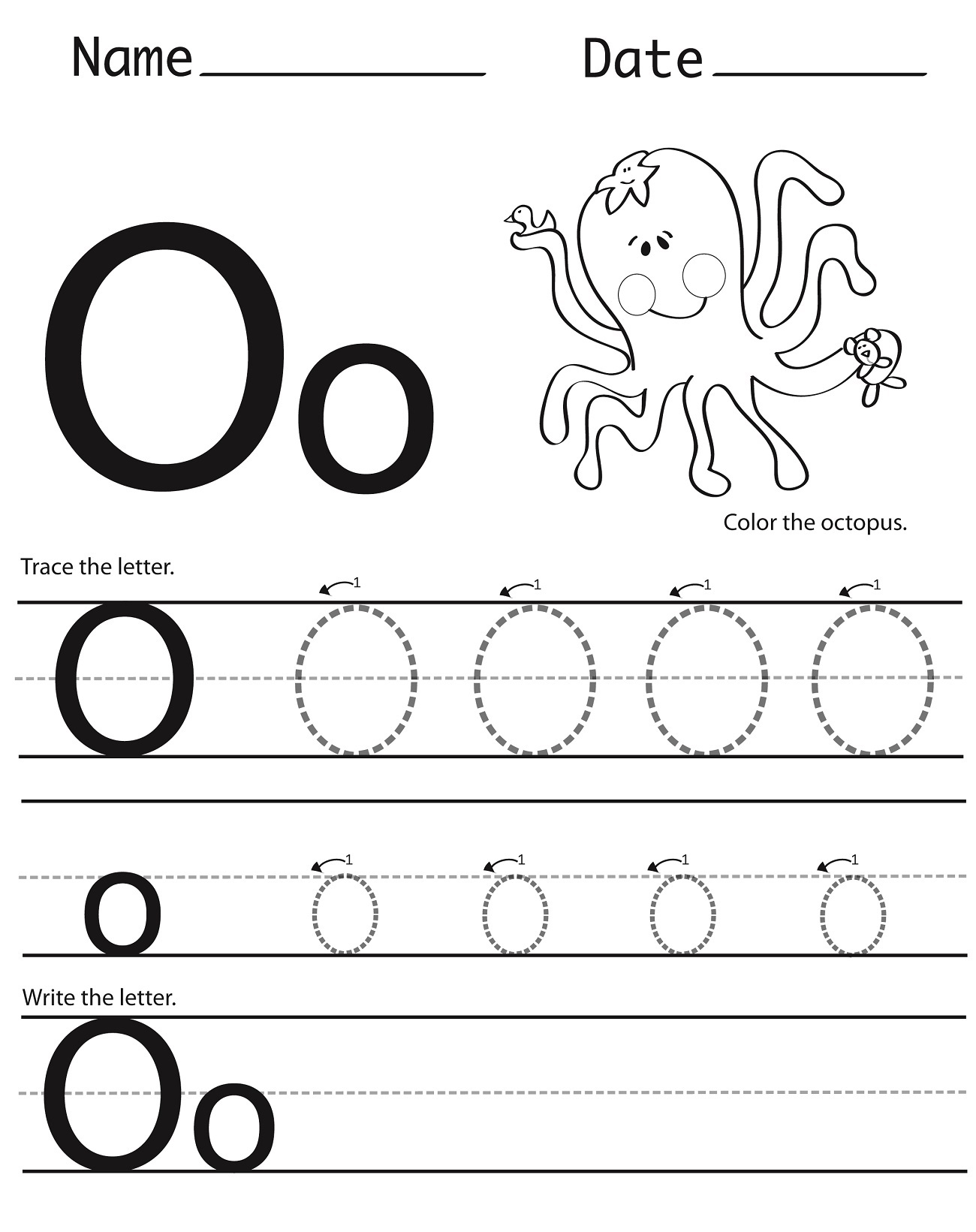 Printable O