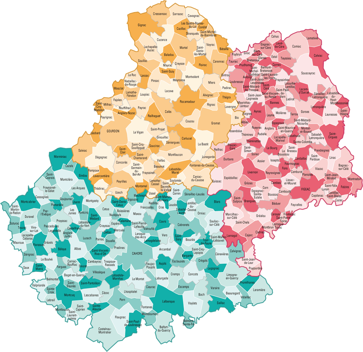 Carte Du Lot