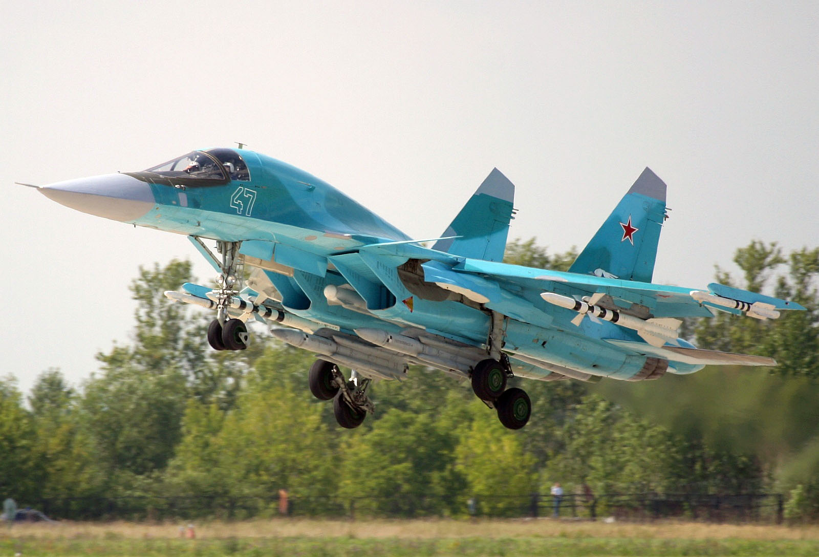 Sukhoi Su-34 Fullback - Poder Aéreo - Aviação Militar, Indústria Aeronáutica E De Defesa