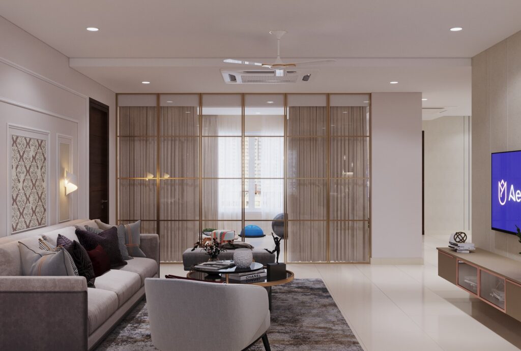 Stunning & Modern Living Room Interior Design Ideas in India