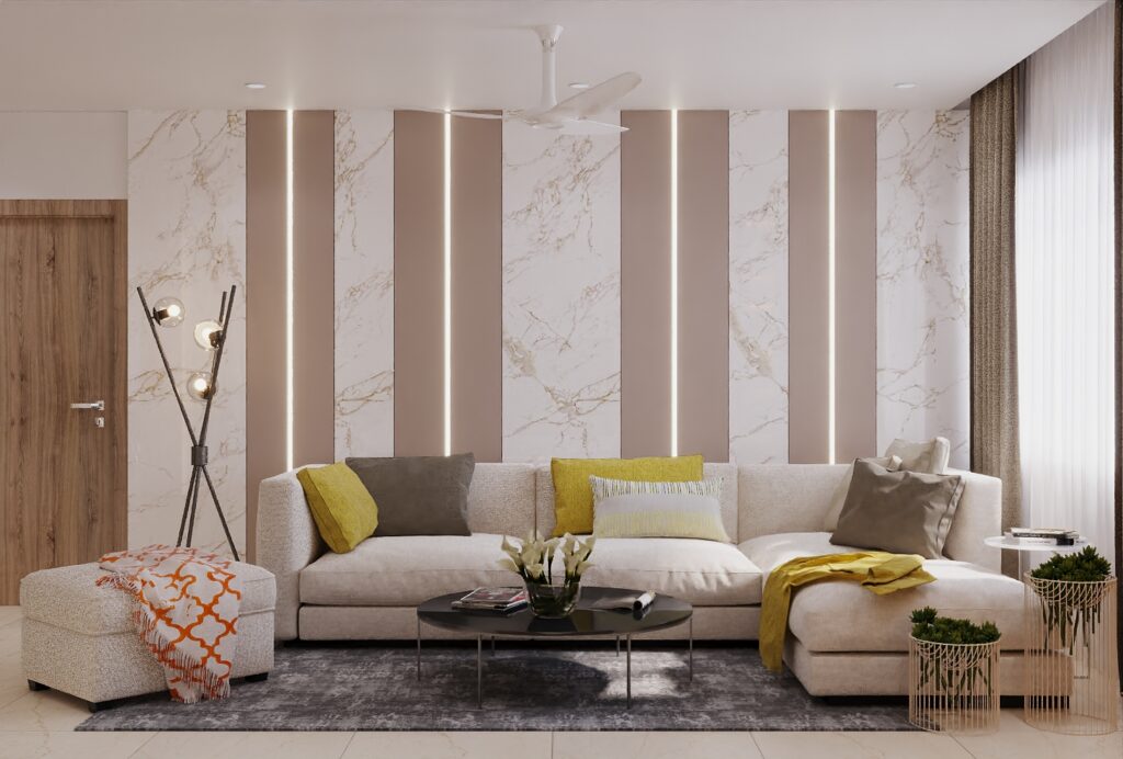 Stunning & Modern Living Room Interior Design Ideas in India