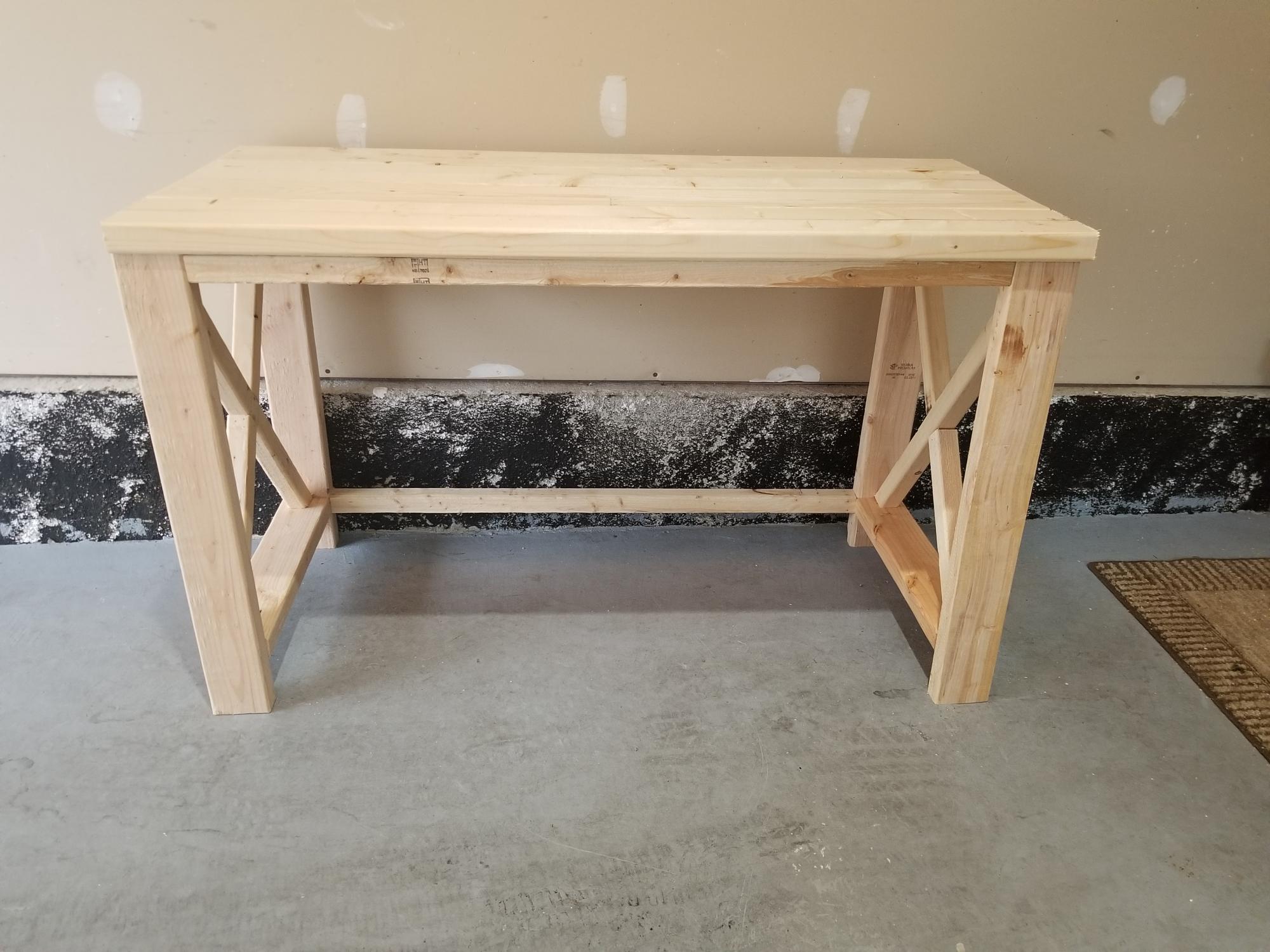 Modified Farmhouse Desk| Ana White