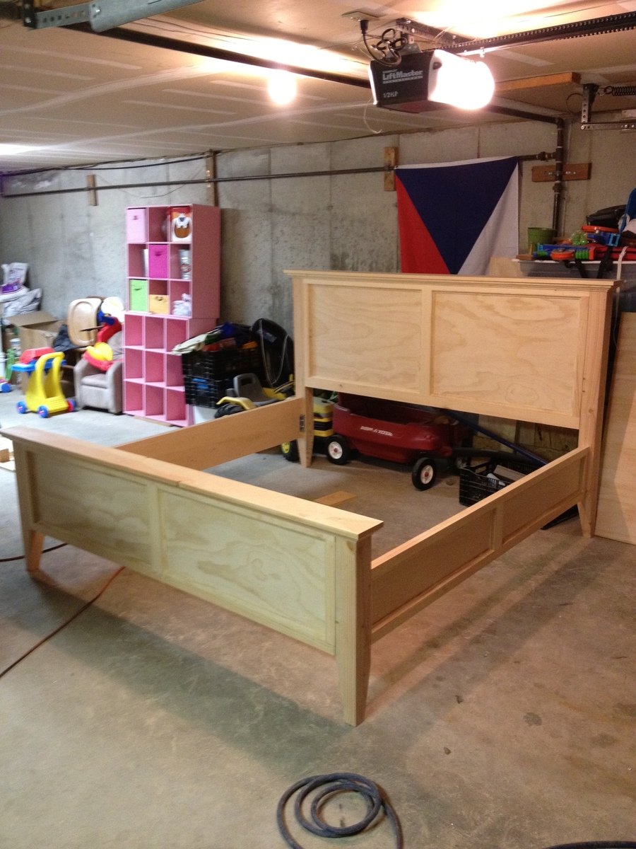 Modified Farmhouse Bed - King| Ana White