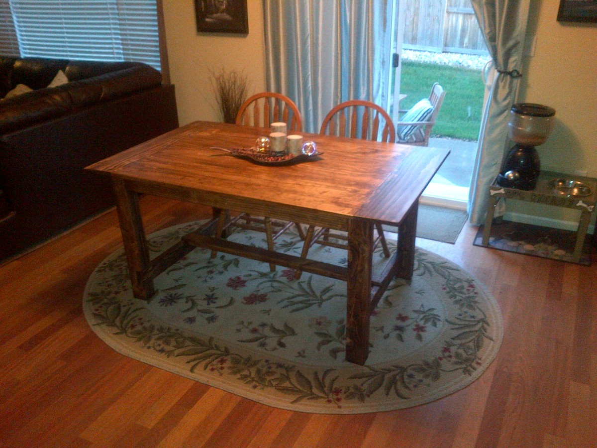 Modified Farmhouse Table| Ana White