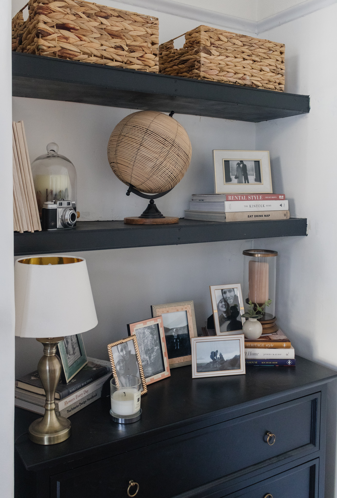 Giving My Living Room Built-Ins a Makeover - An Edited Lifestyle