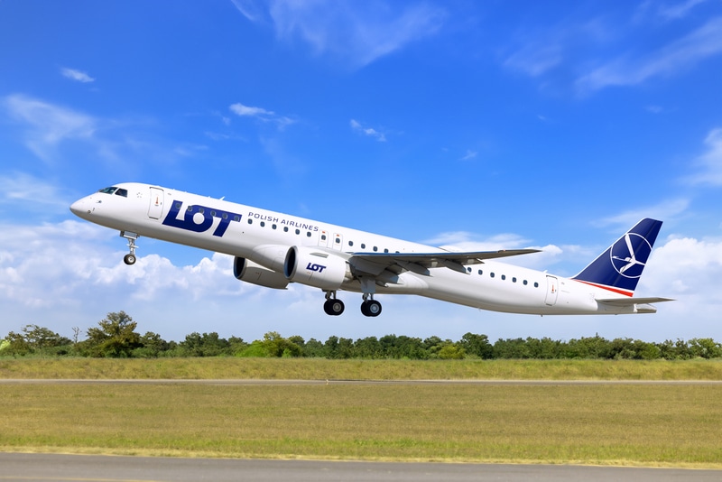 LOT Polish Airlines Receives First Embraer E195-E2 To Expand Fleet And Enhance Sustainability...