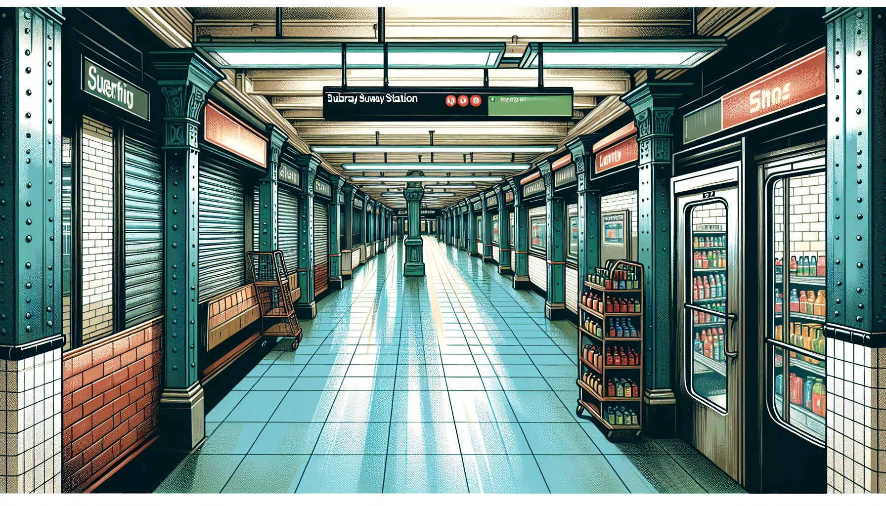 Subway Station Retailers Suffer From Remote Work Trends