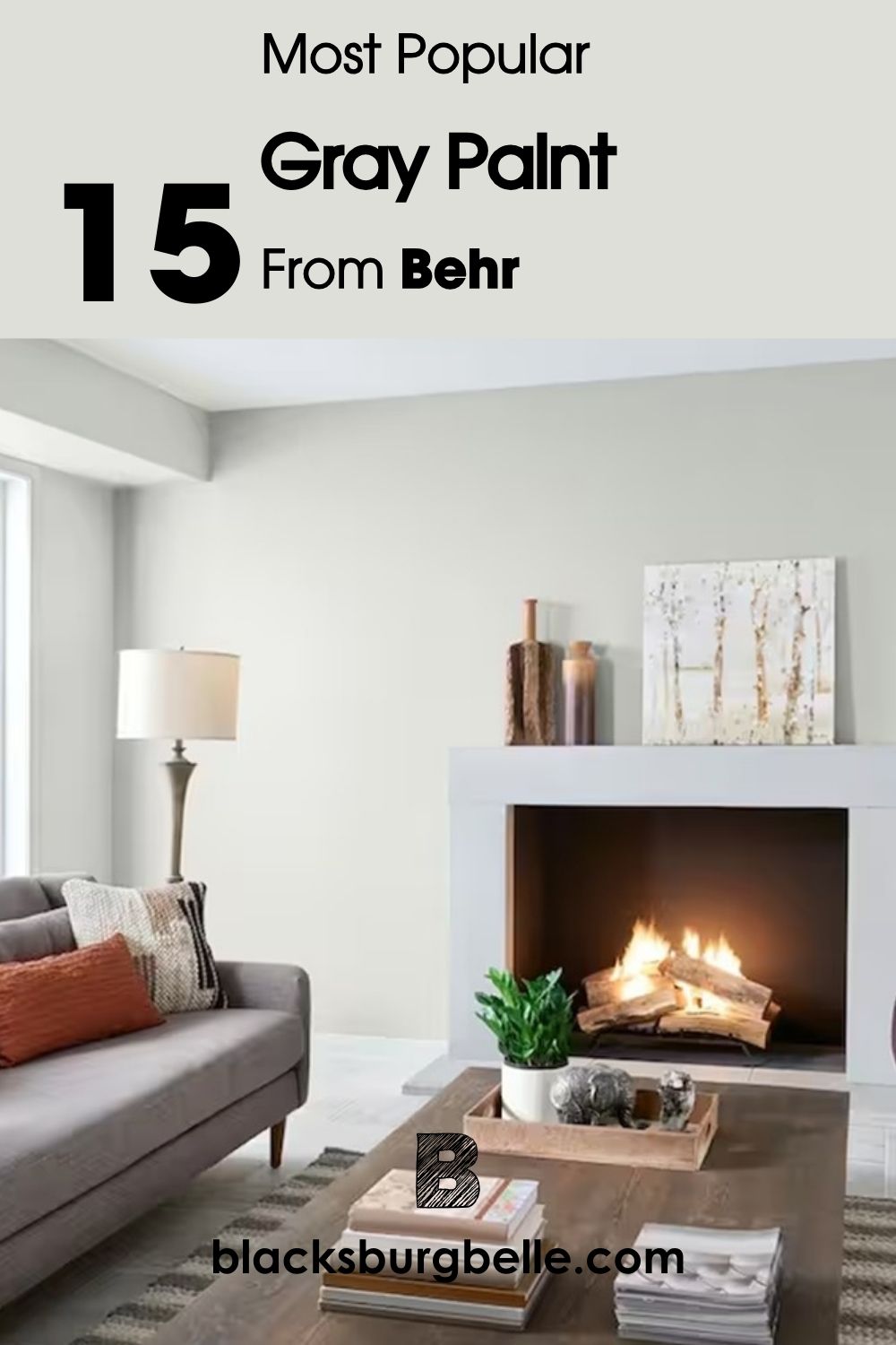 15 Most Popular Behr Gray Paint Colors: From Light To Dark