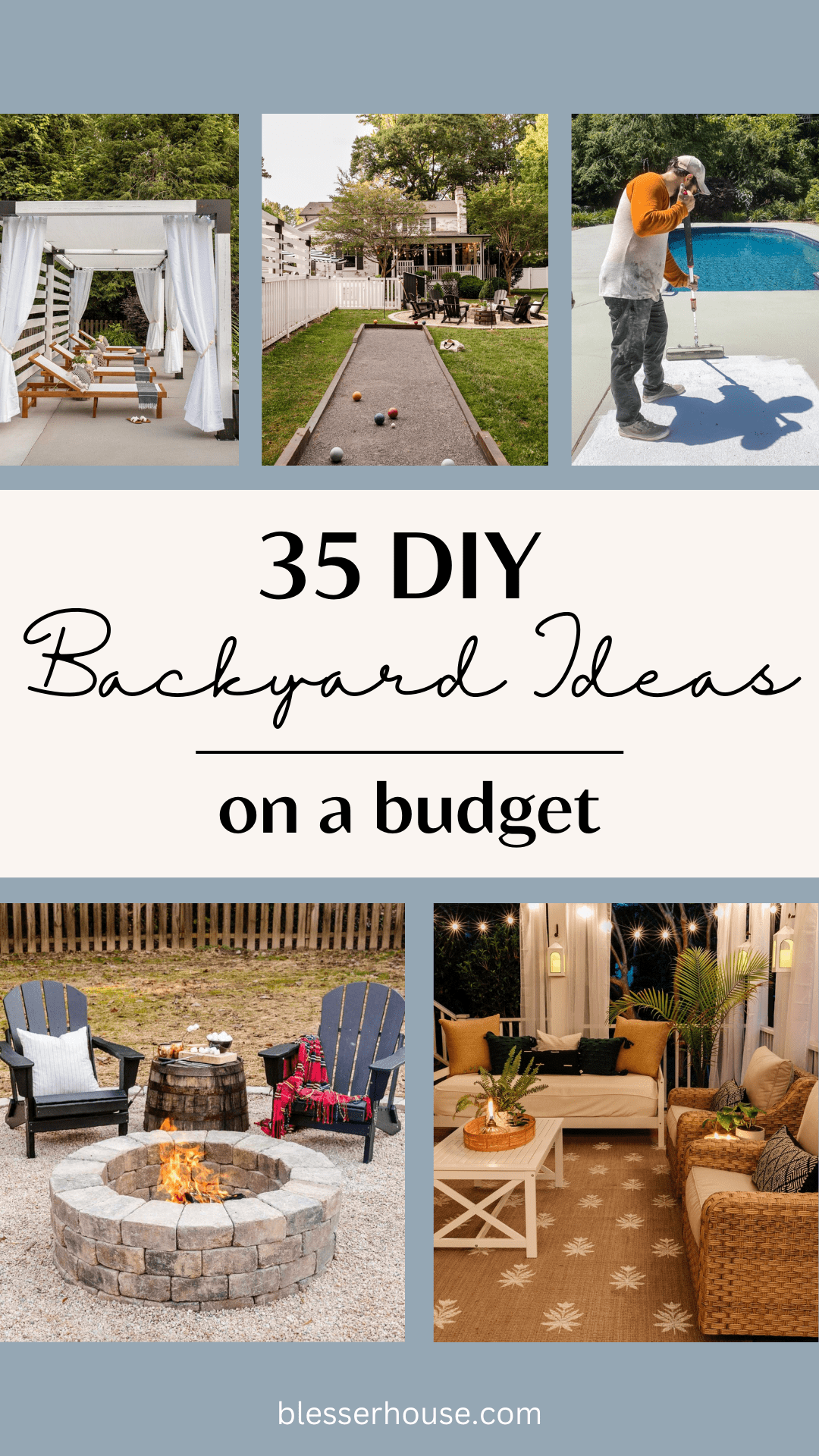 35 DIY Backyard Ideas On A Budget - DESIGN IT. STYLE IT.