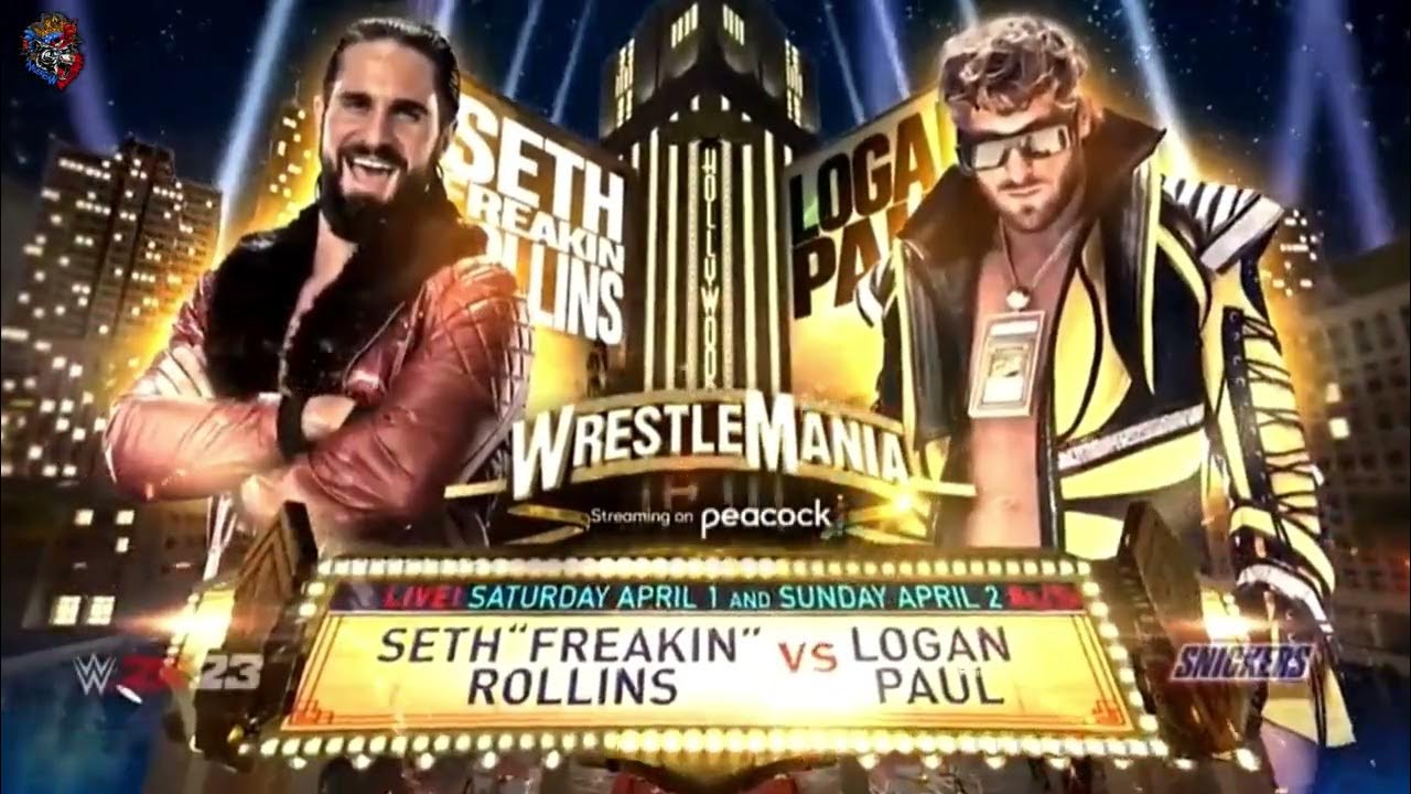 WrestleMania 39: Seth Rollins Vs Logan Paul Match Result