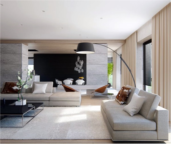 40 Stunning Modern Living Room Designs – Bored Art