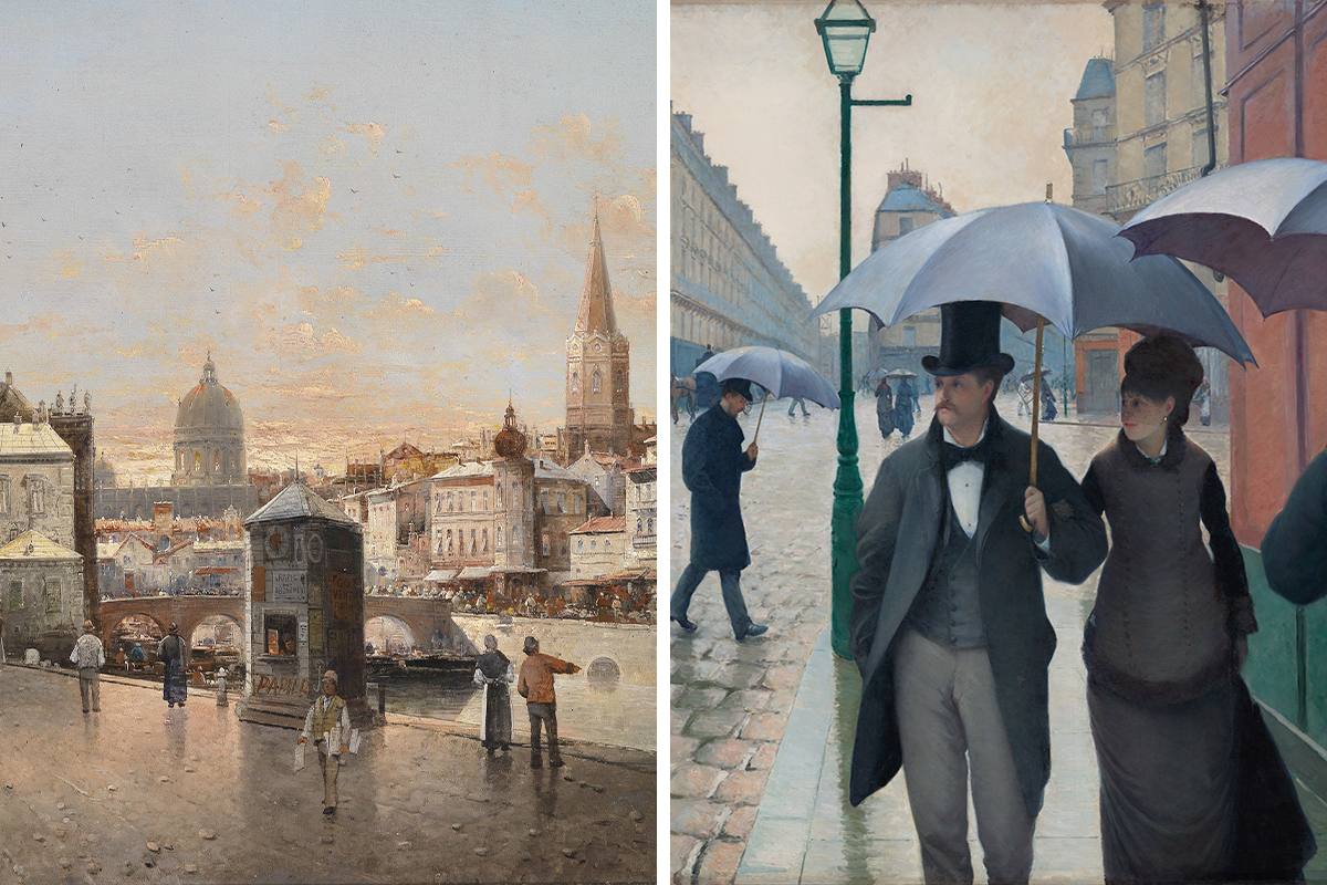The Beauty Of Urban Life Comes Alive In These 50 Cityscape Paintings | Bored Panda