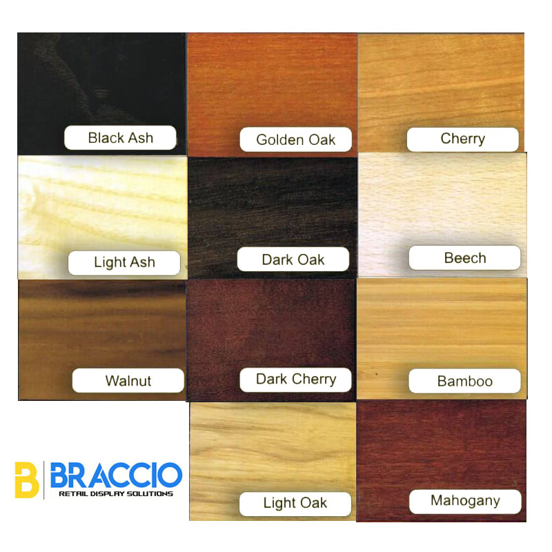 Wood Colours - Braccio.co.uk