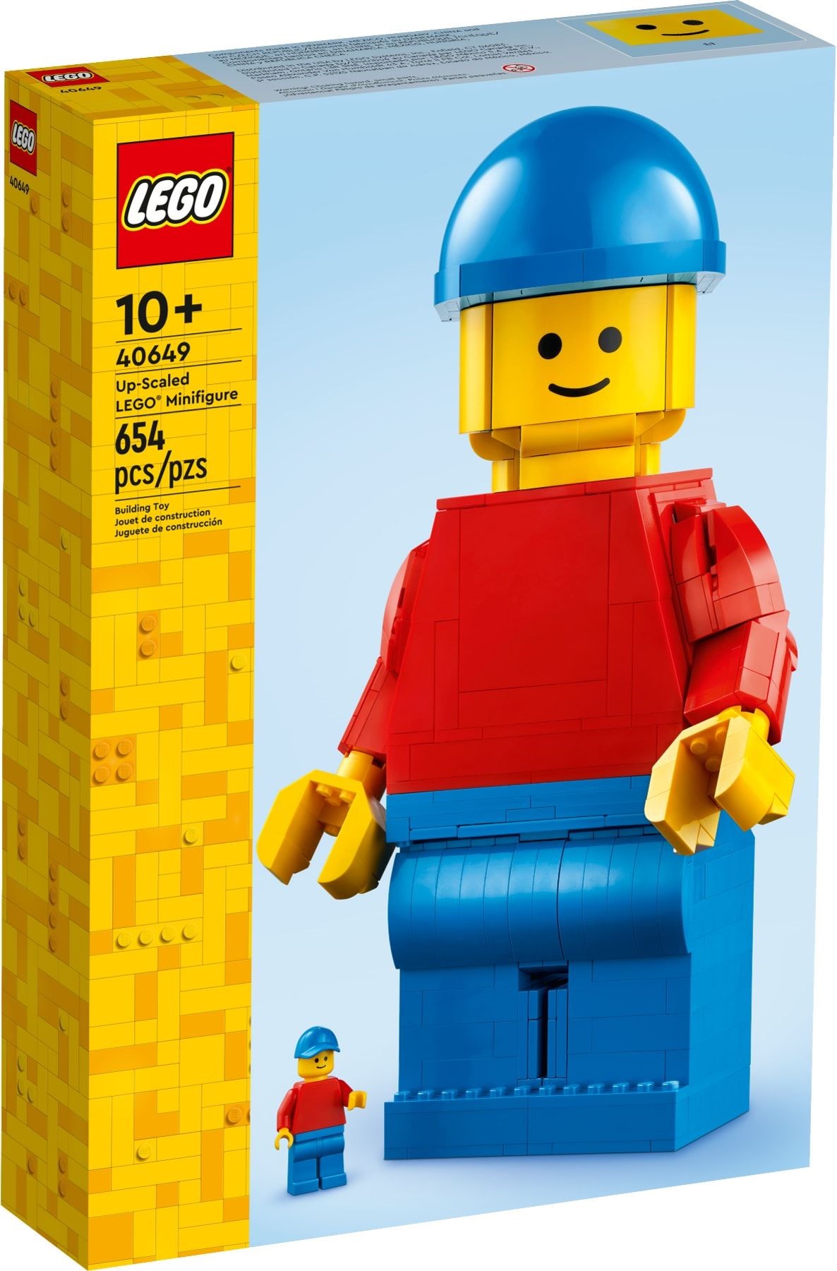 Brickfinder - LEGO Up-Scaled LEGO Minifigure 40649 Official Images!