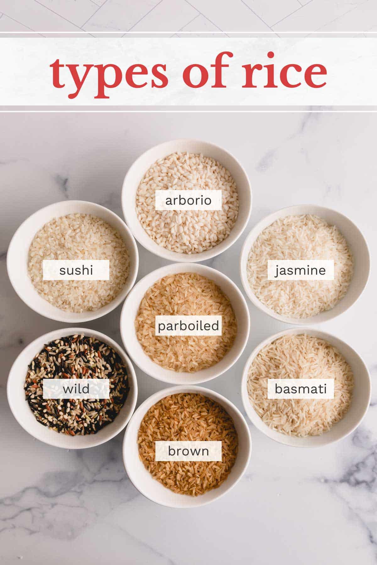 Rice 101: Types Of Rice, Best Uses And Storage Tips - Busy Cooks