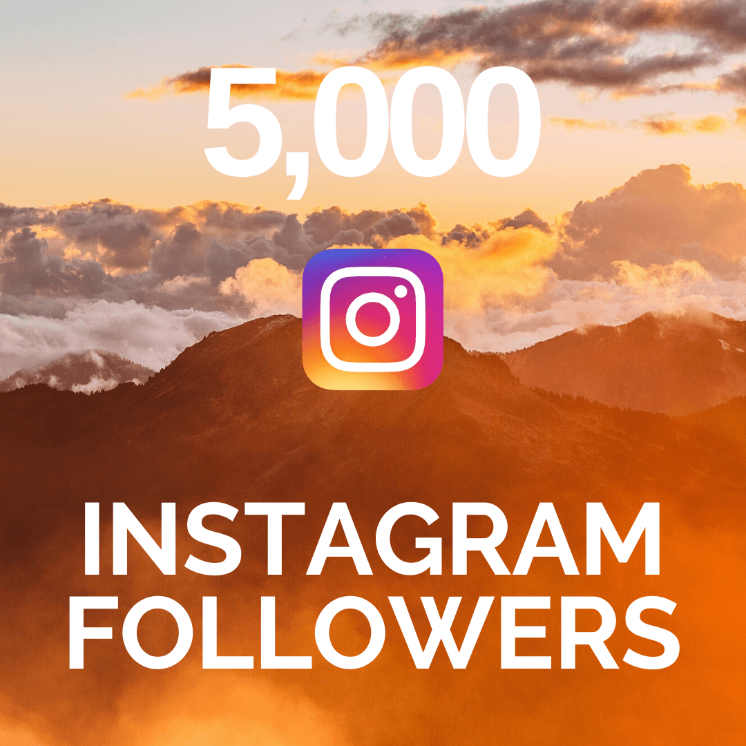 5000 Instagram Followers For $24.97 ⭐