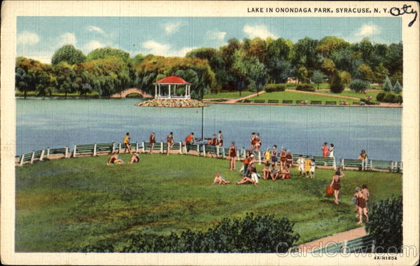 Lake In Onondaga Park Syracuse, NY
