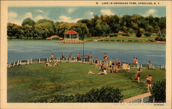 Lake in Onondaga Park Syracuse, NY