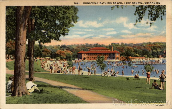 Municipal Bathing Beach Lake Geneva, WI