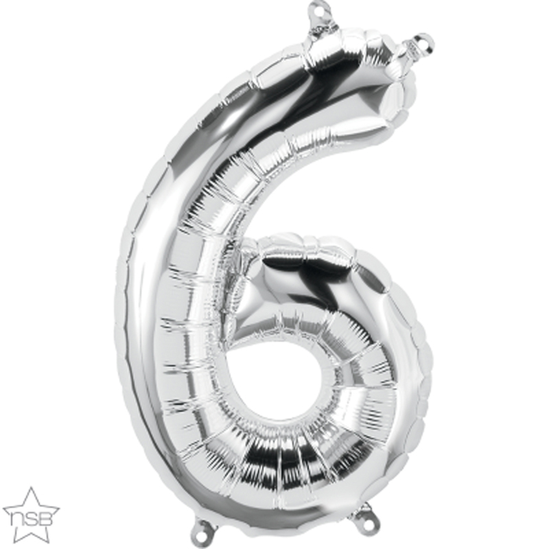 16″ NUMBER 6 SILVER – Cardelium at Halifax