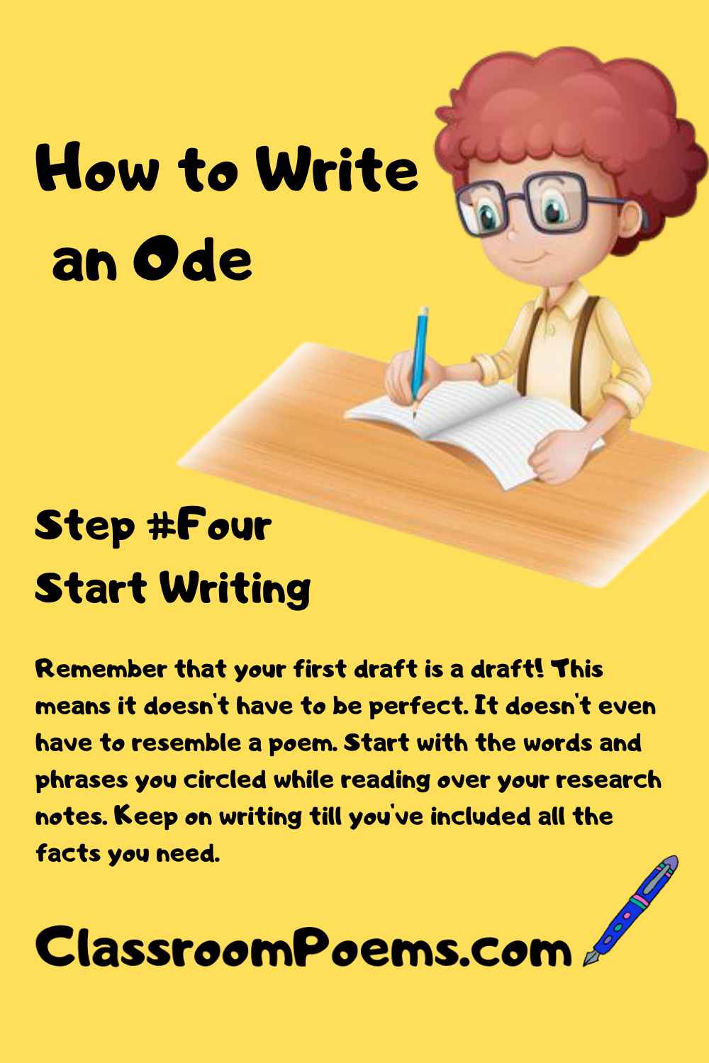 How To Write An Ode