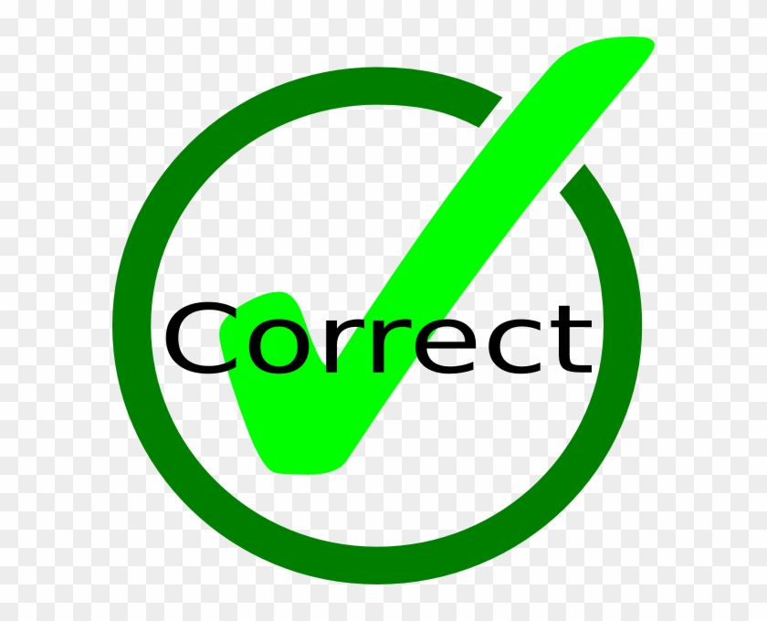 Correct Clipart