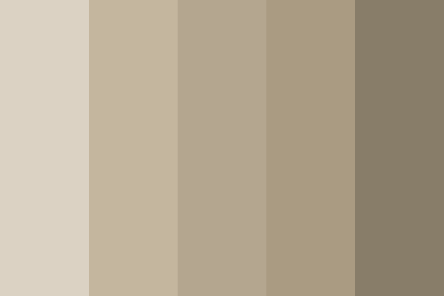 Beige Tone Color Scheme