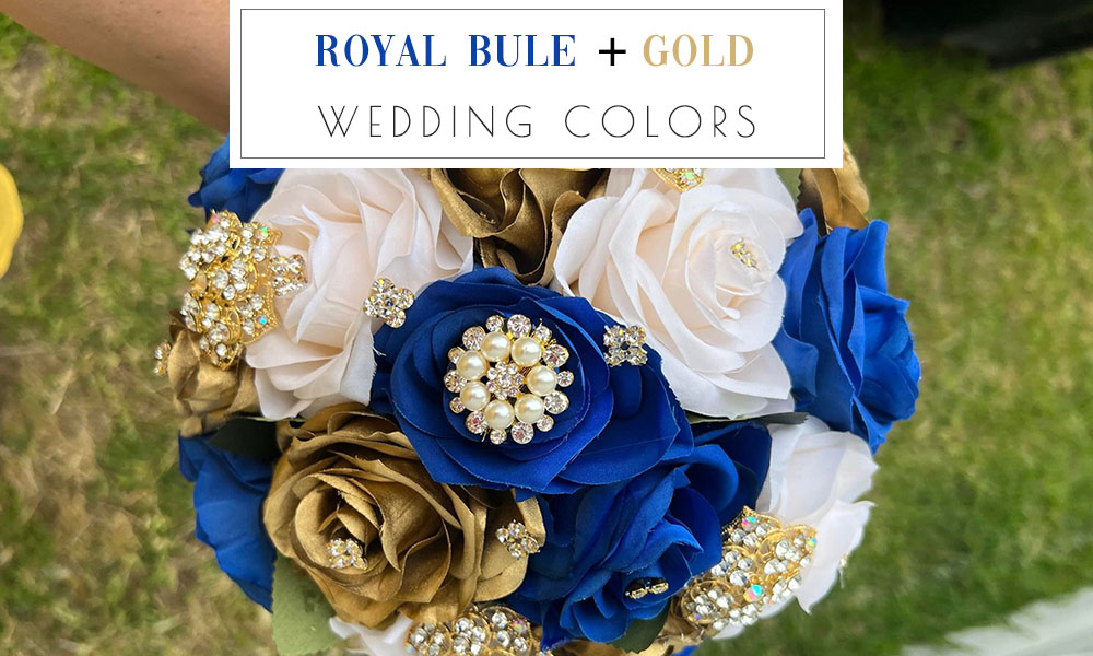 Royal Blue And Gold Wedding Decor Backdrop | lupon.gov.ph