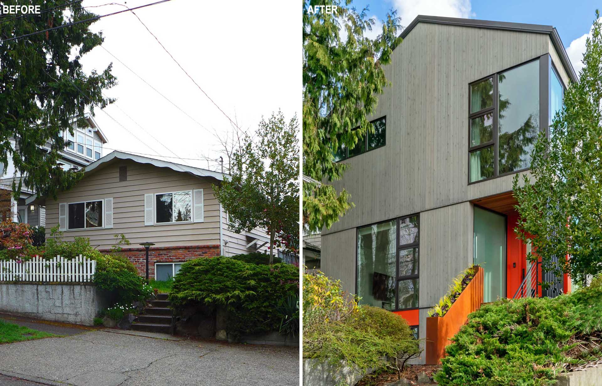 Before & After – A 1960s House Transformed Into A Modern Home For A Growing Family – 【Autocad ...