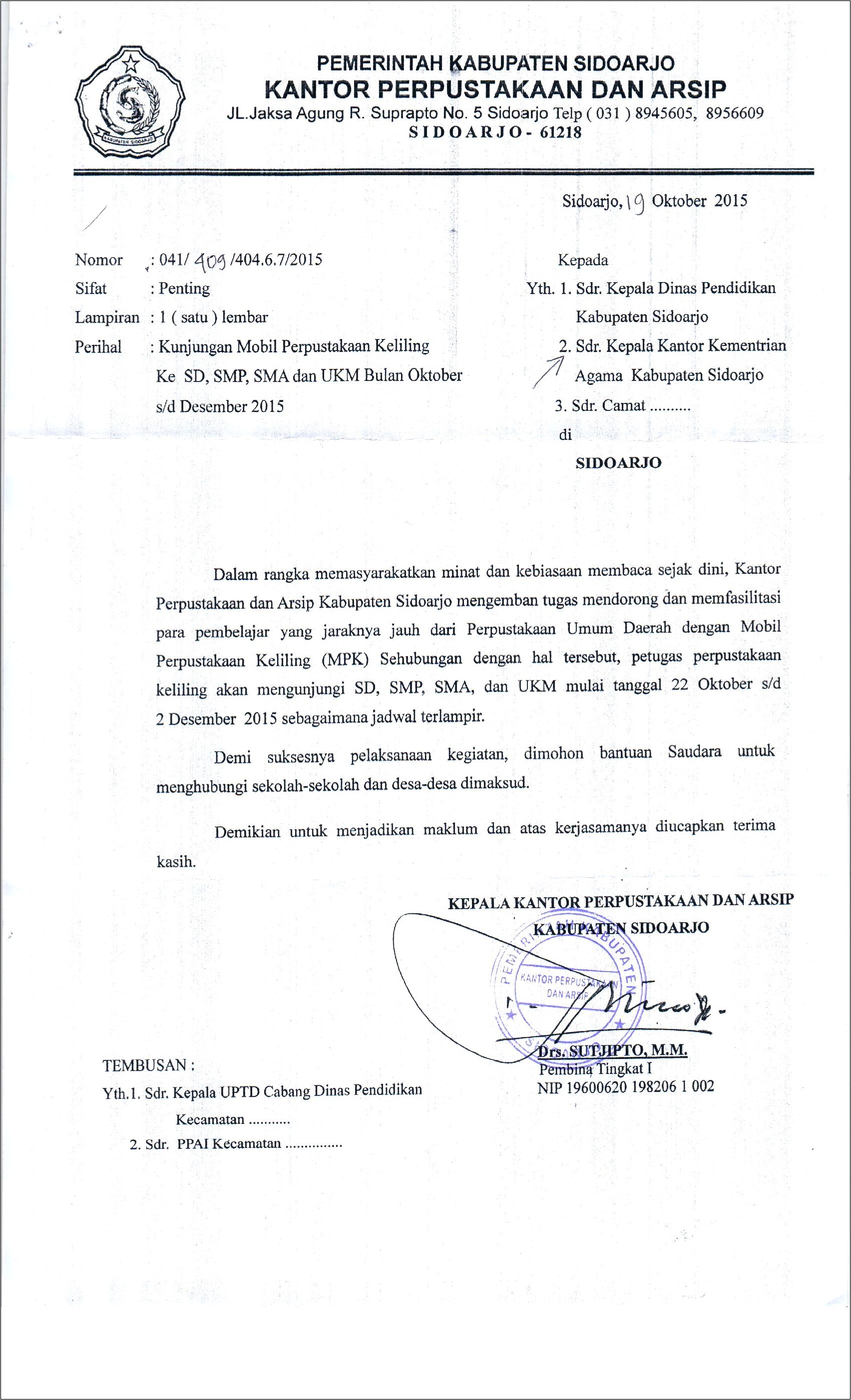 Contoh Surat Permohonan Kunjungan Ke Kantor Satpol Pp - Surat Permohonan: Desain Contoh Surat #...