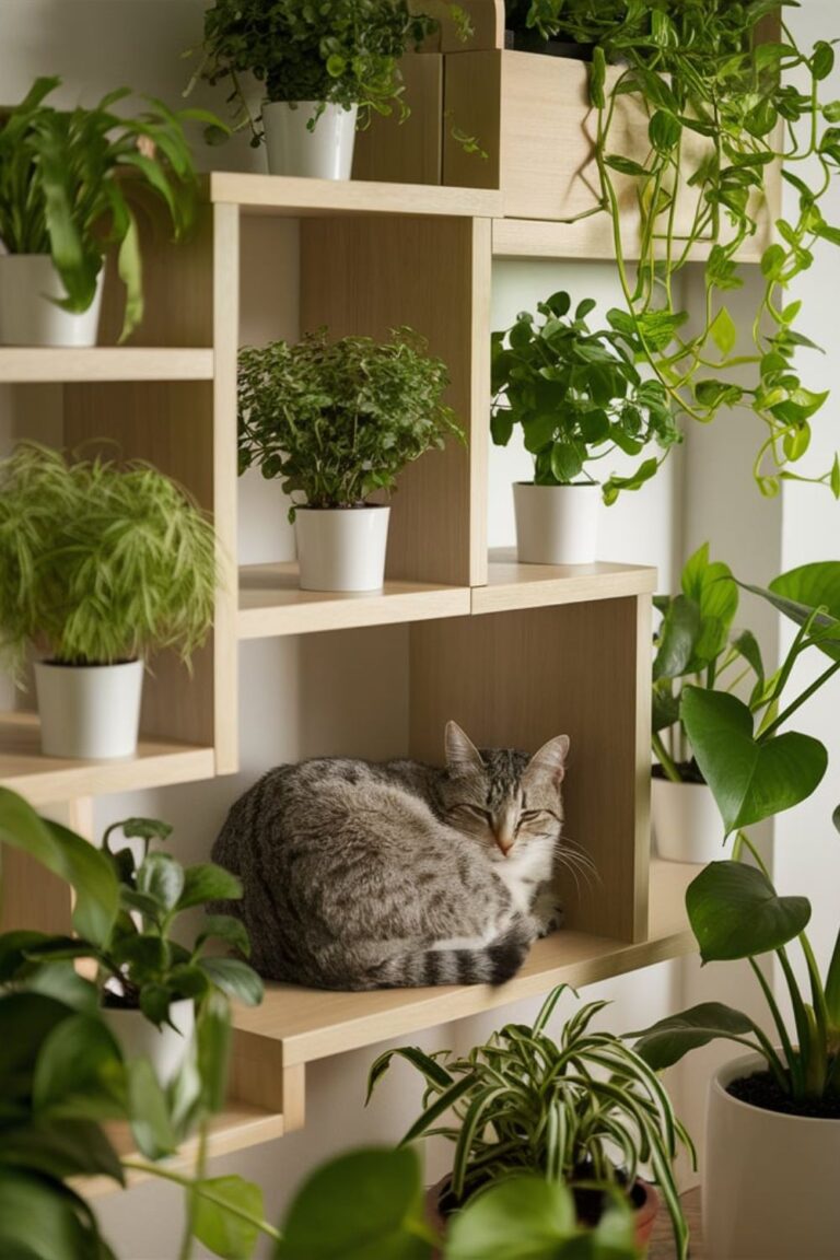 25 DIY Cat Shelves [Within Budget] – craftydiyers.com