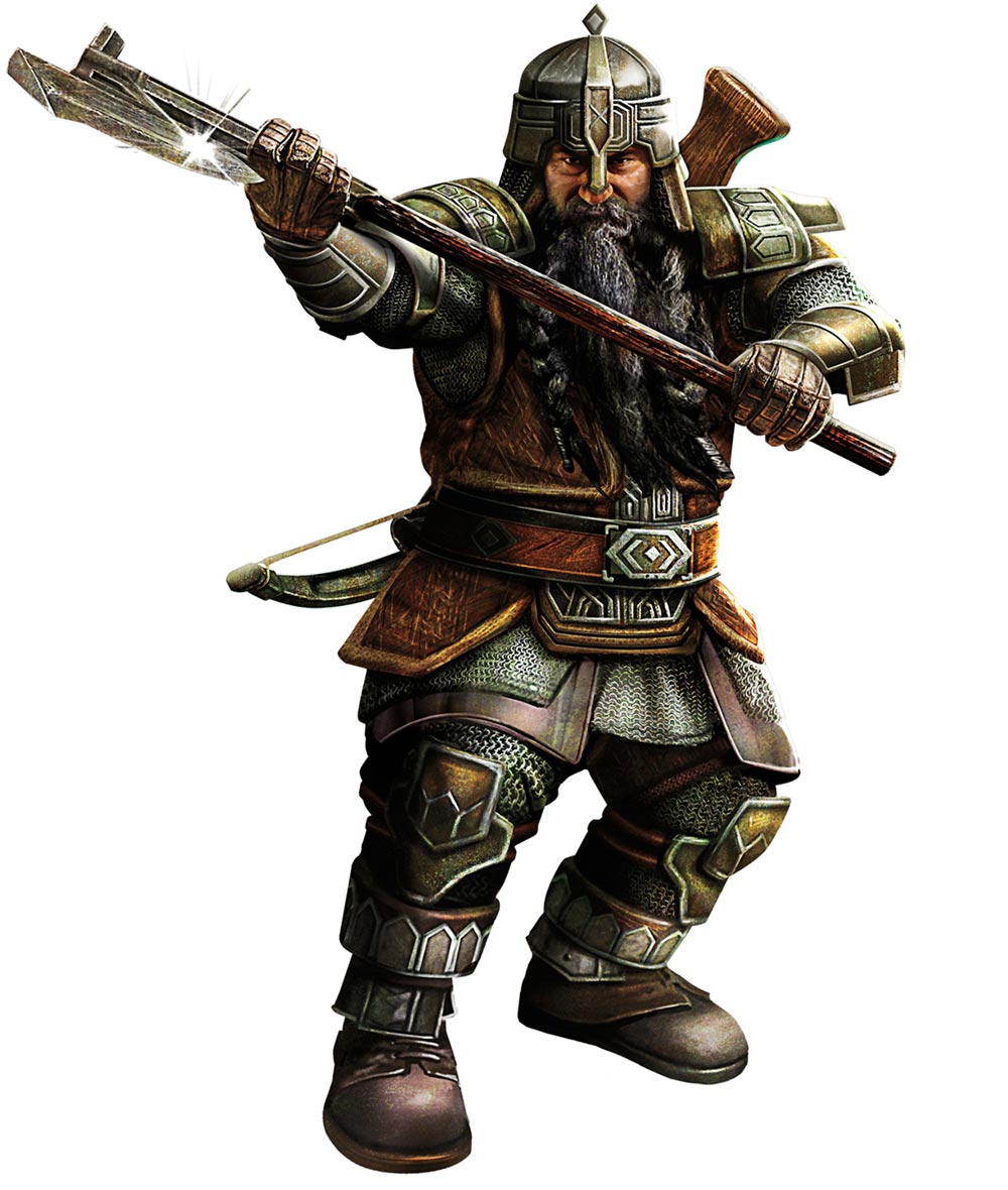 Dwarf - Characters & Art - The Lord Of The Rings: War In The North