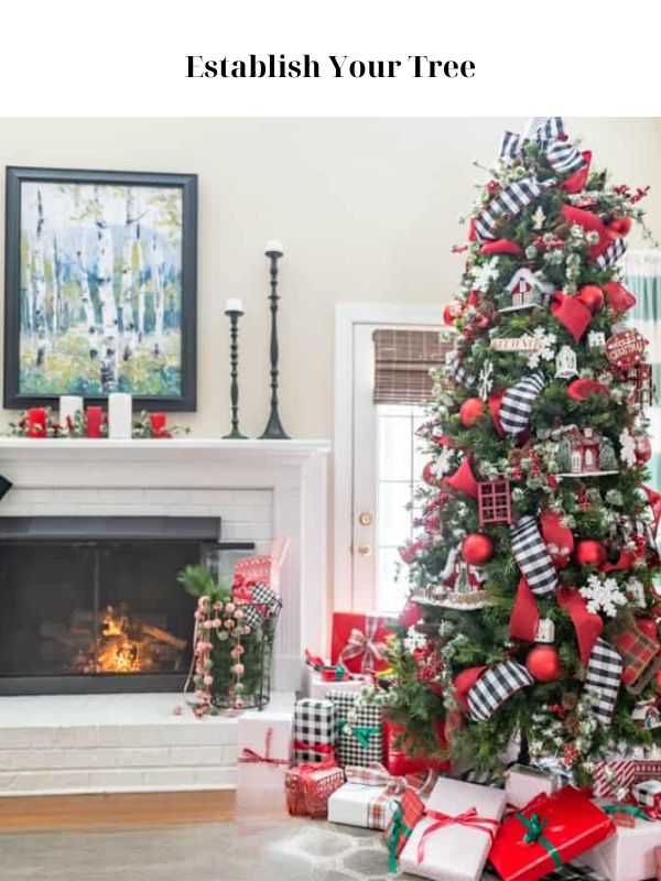Step By Step Detailed Decoration Of The Christmas Tree