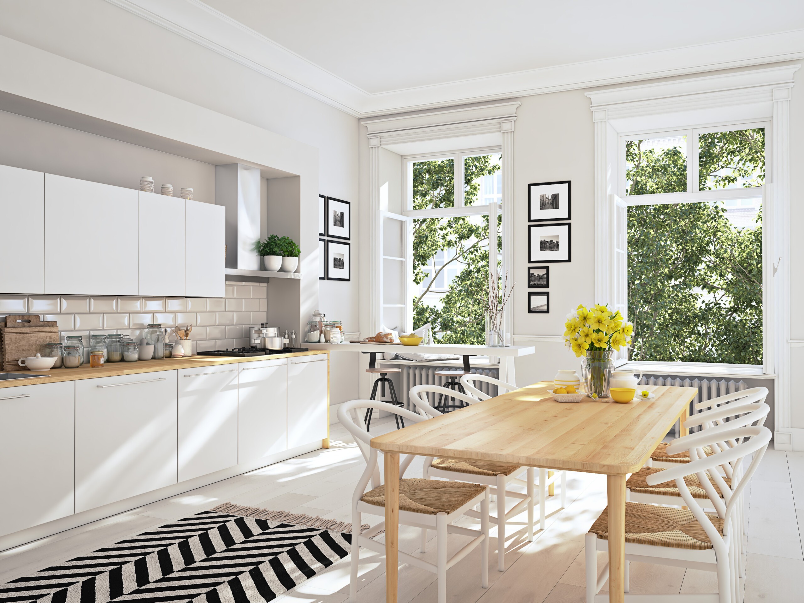 Scandinavian Kitchen Design 2024 - Daphne Frannie